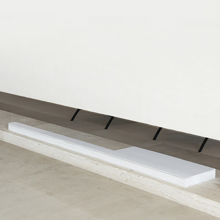 Moderner Art Deco Rechteckiger Gebogener Kraftpapier Acryl Faltbarer Raumteiler Für Wohnzimmer 
