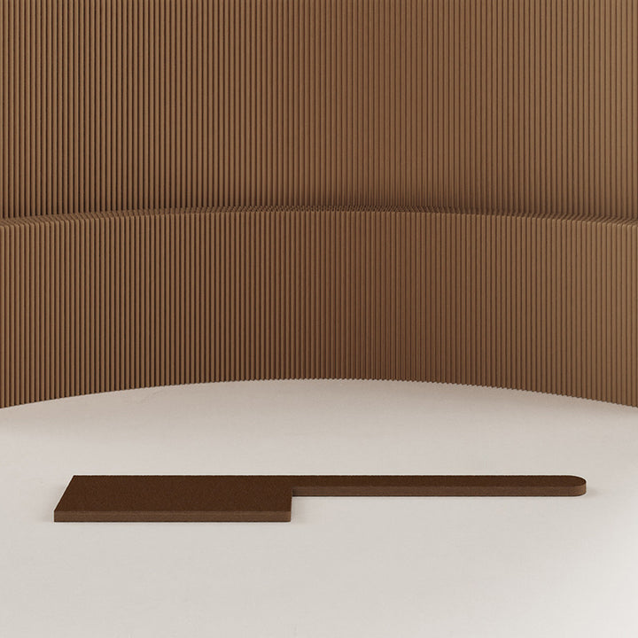 Moderner Art Deco Rechteckiger Gebogener Kraftpapier Acryl Faltbarer Raumteiler Für Wohnzimmer 