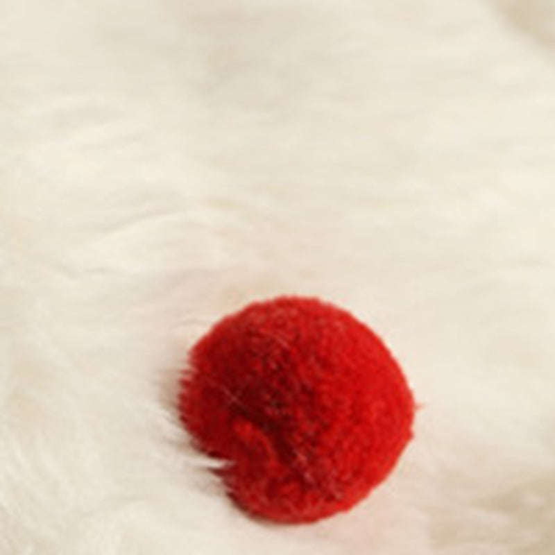 Cama para gatos contemporánea y creativa de tela de terciopelo redondo con esponja semi-cerrada para dormitorio 