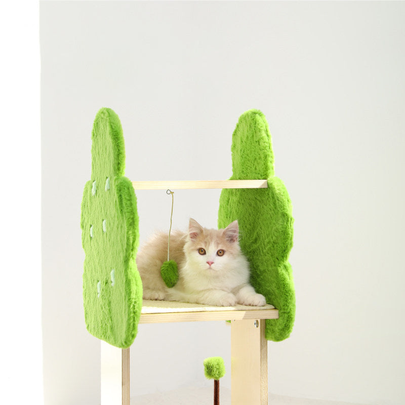 Arbre à chat en jute, forme d&