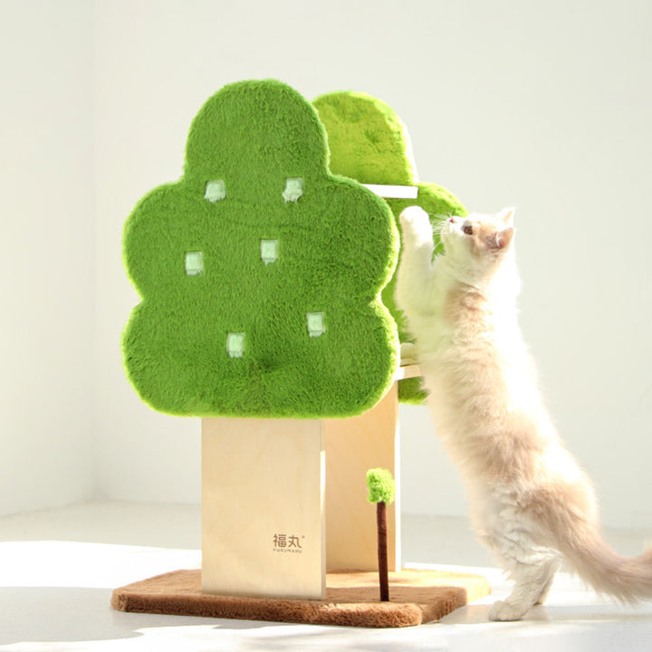 Arbre à chat en jute, forme d&