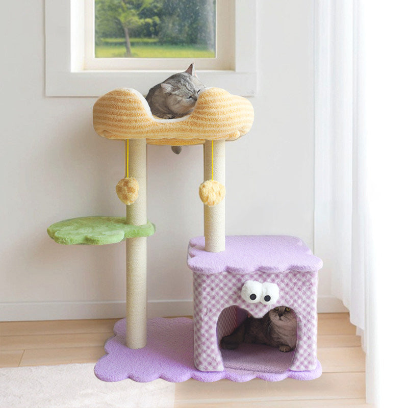 Contemporary Creative Square Particleboard Polyester Fiber Hemp Rope P ...