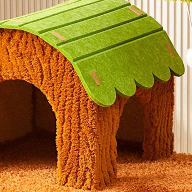 Arbre à chat contemporain créatif en panneau de fibres à densité moyenne rectangulaire, velours, feutre, sisal, maison pour chat, 2/3/4 niveaux pour salon 