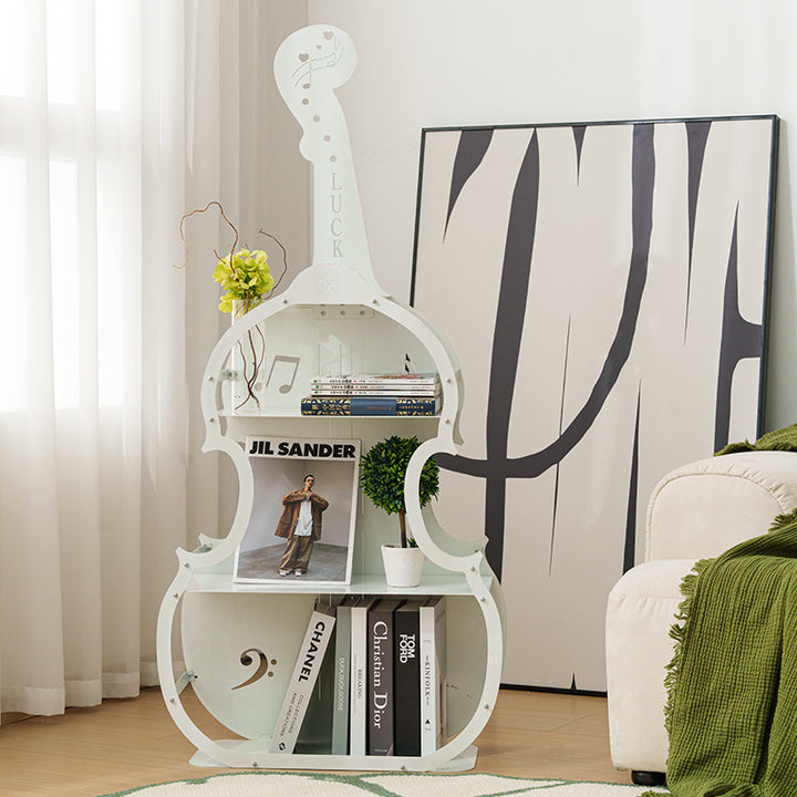 Zeitgenössisches, kreatives, rundes, zelloförmiges Bücherregal aus Kohlenstoffstahl mit 3 Ebenen für das Wohnzimmer 
