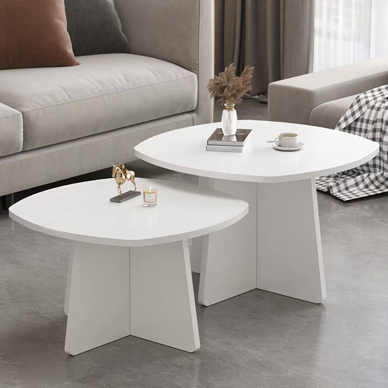 Modern Minimalist Rectangular Medium Density Fiberboard End Table Sturdy For Living Room