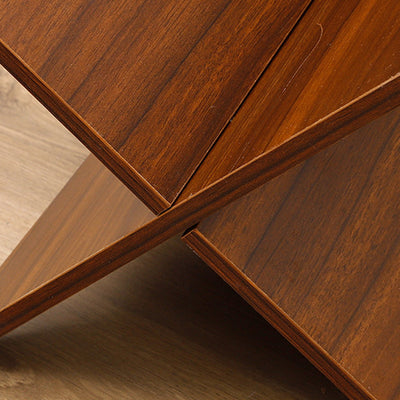 Modern Minimalist Rectangular Medium Density Fiberboard End Table Sturdy For Living Room