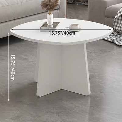 Modern Minimalist Rectangular Medium Density Fiberboard End Table Sturdy For Living Room