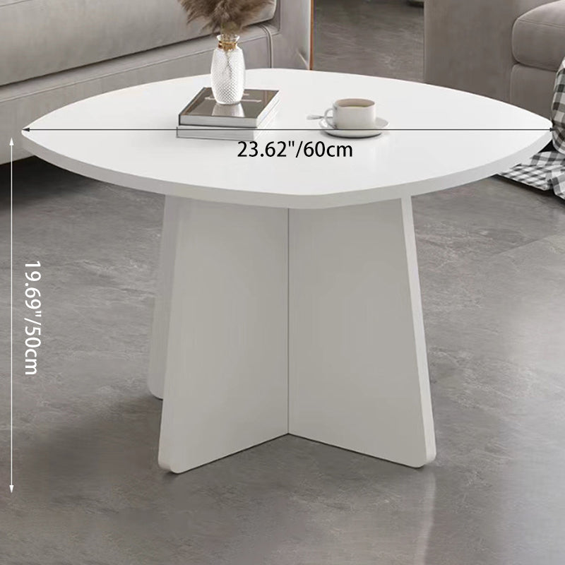 Modern Minimalist Rectangular Medium Density Fiberboard End Table Sturdy For Living Room