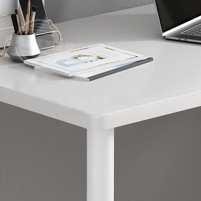 Modern Minimalist Rectangular Medium Density Fiberboard Desks 4-Leg For Home Office