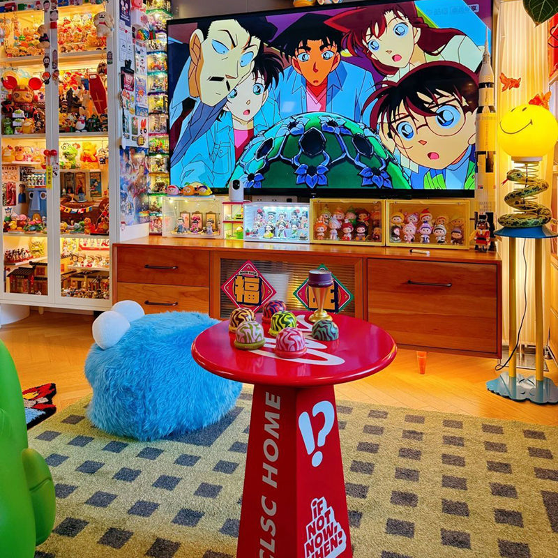 Modern Creative Round Solid Wood Side Table Creative Design For Living Room