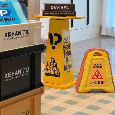 Modern Creative Round Solid Wood Side Table Creative Design For Living Room