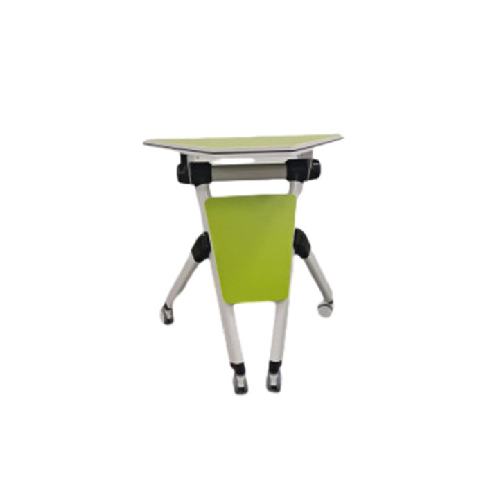 Modern Minimalist Hexagonal High-density Medium-density Fiberboard Iron Desks Foldable For Home Office