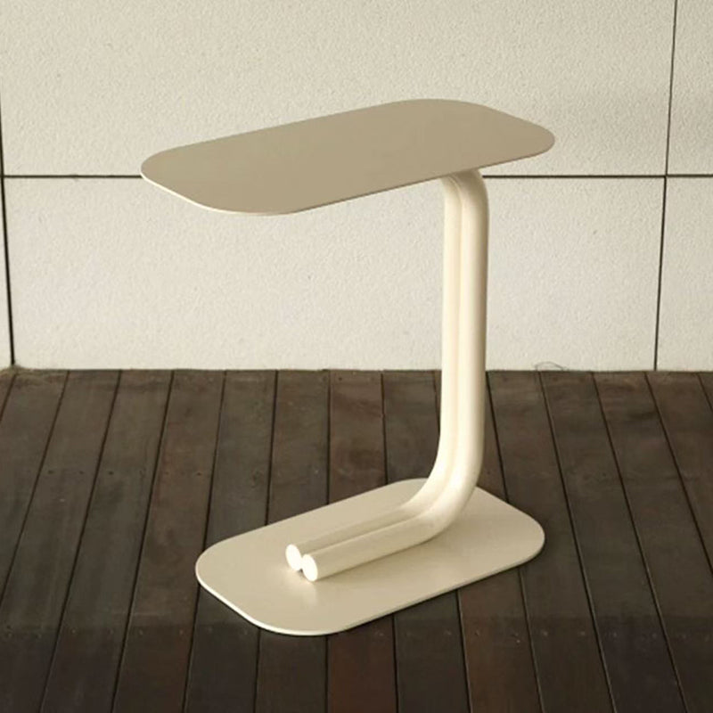 Modern Minimalist Rectangular Carbon Steel Side Table For Living Room