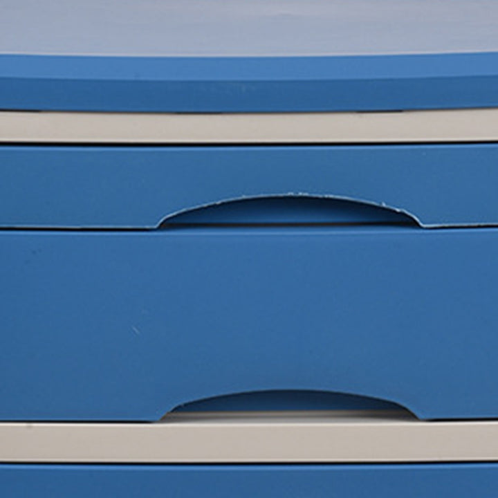 Moderner minimalistischer rechteckiger Acrylnitril-Butadien-Styrol-Nachttisch mit 2 Schubladen und 2 Schränken für das Schlafzimmer 