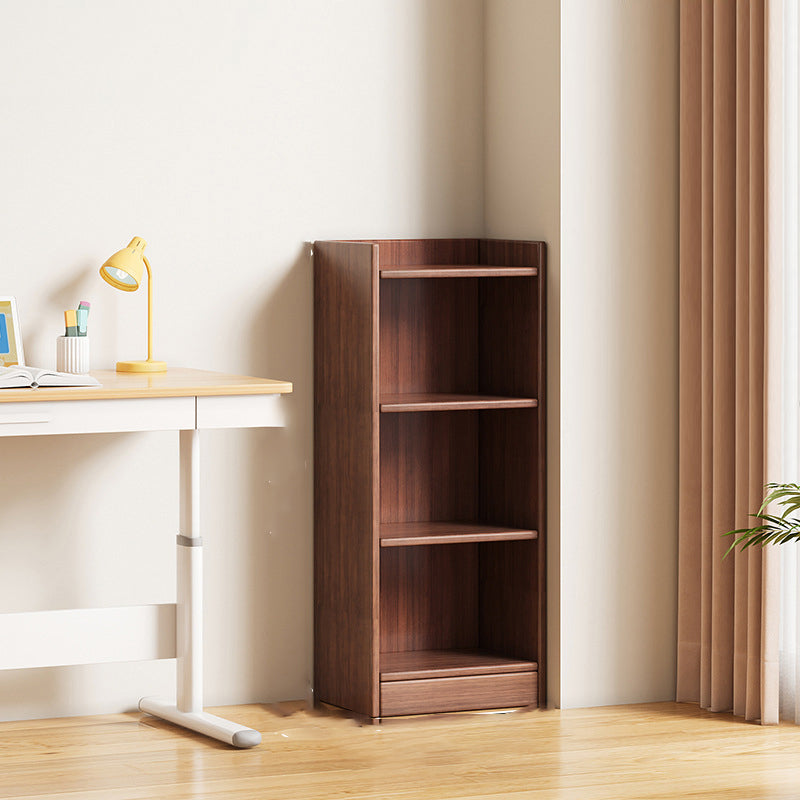 Moderne minimalistische rechteckige Bücherregale aus mitteldichter Faserplatte mit 3/4/5 Ebenen für das Wohnzimmer 