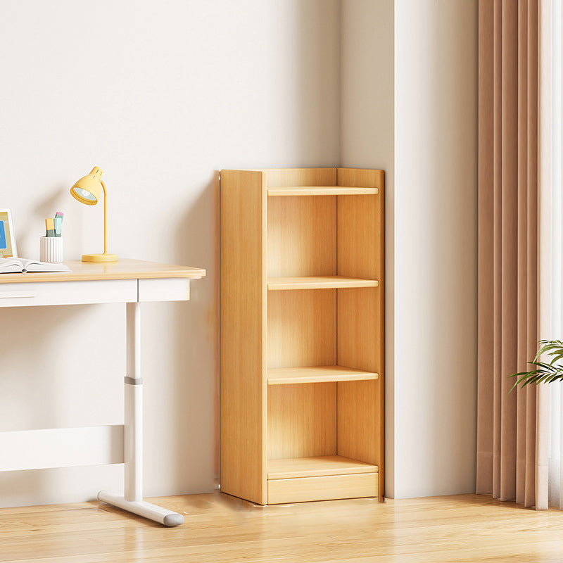 Moderne minimalistische rechteckige Bücherregale aus mitteldichter Faserplatte mit 3/4/5 Ebenen für das Wohnzimmer 