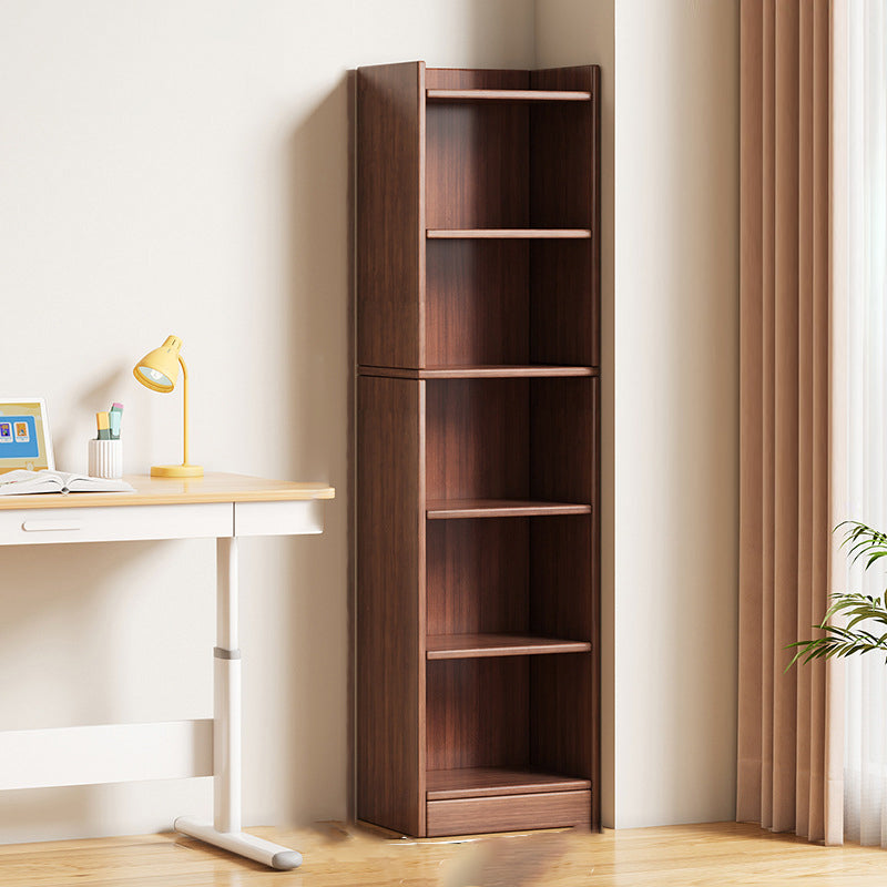 Moderne minimalistische rechteckige Bücherregale aus mitteldichter Faserplatte mit 3/4/5 Ebenen für das Wohnzimmer 