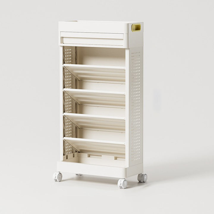 Moderner minimalistischer ABS-Rechteckiger Beistelltisch 6-stufiger beweglicher multifunktionaler Organizer für das Wohnzimmer 