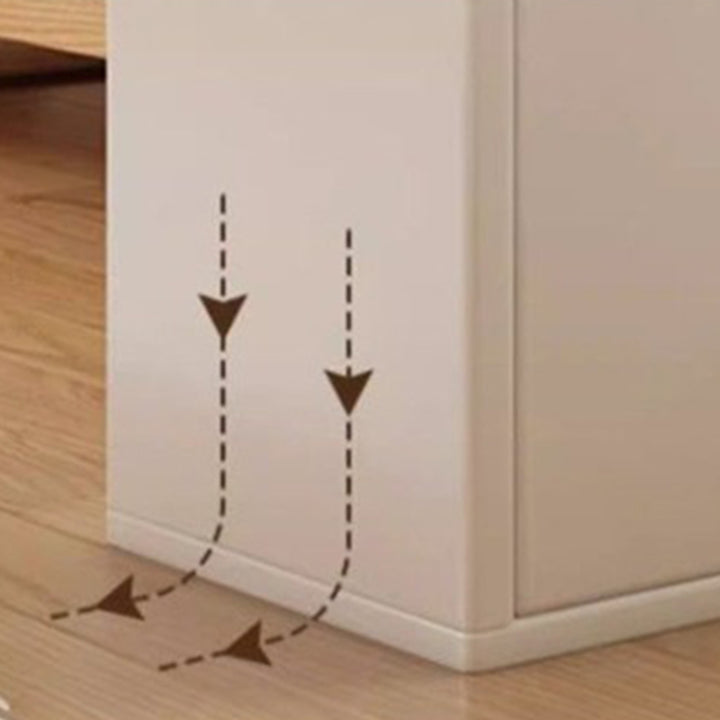 Modern Minimalist Solid Wood Eco Board Pine Wood Three-ply Plywood Rectangular Storage Cabinet 6-Cabinet For Living Room