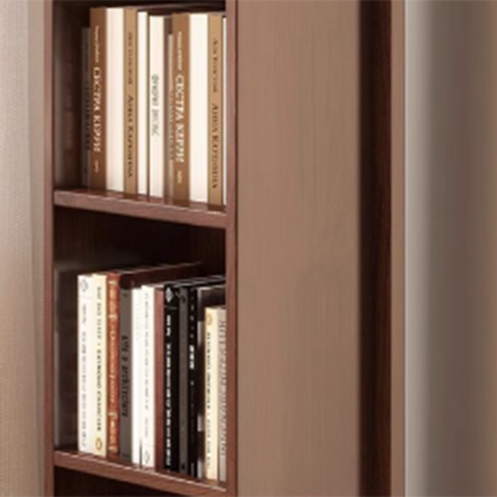 Zeitgenössisches kreatives Spanplatten-Glas Bärenförmiges rechteckiges drehbares Bücherregal 5-stufiger Ganzkörperspiegel Drehbare Aufbewahrung für Schlafzimmer &amp; Wohnzimmer 