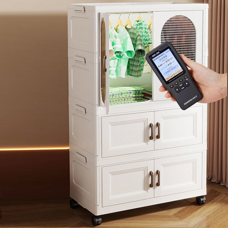 Modern Minimalist PP Rectangular Storage Cabinet Kids&