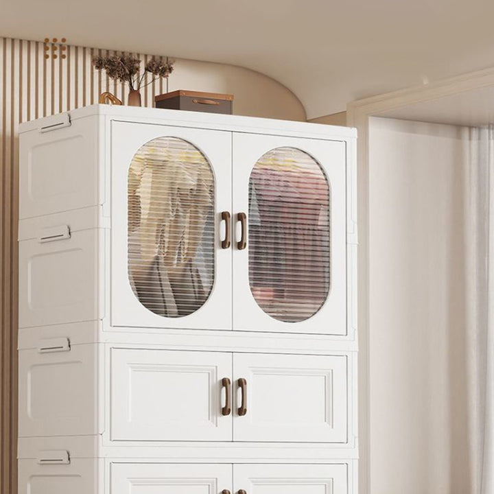 Modern Minimalist PP Rectangular Storage Cabinet Kids&