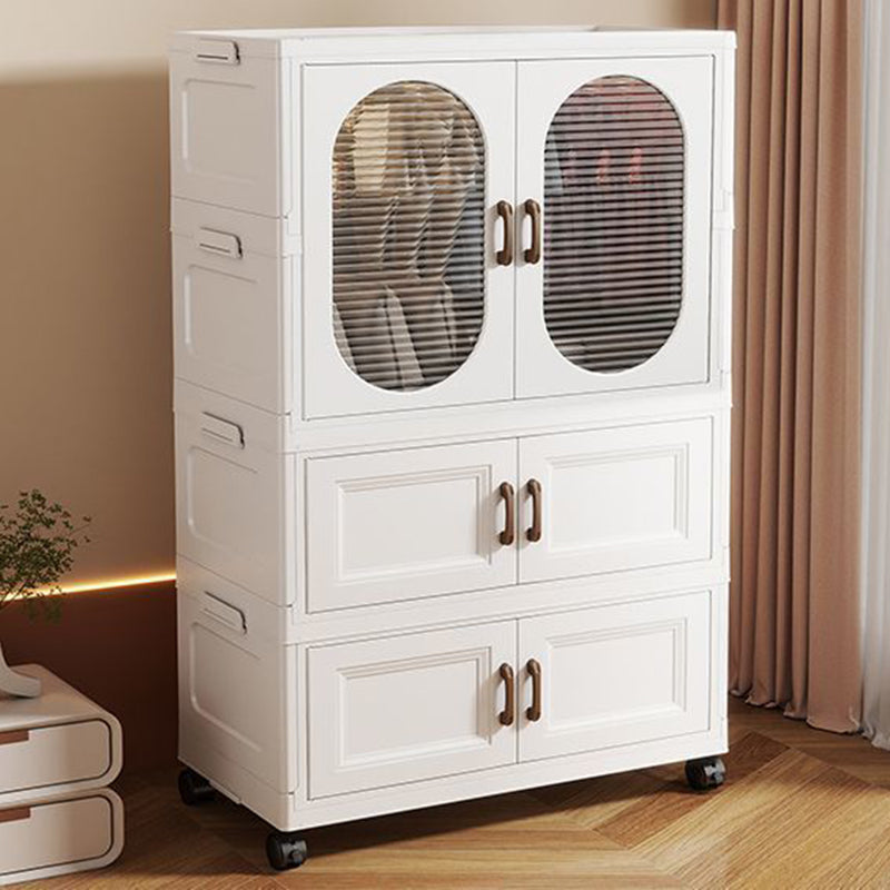 Modern Minimalist PP Rectangular Storage Cabinet Kids&
