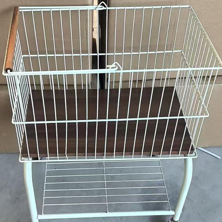 Étagère de rangement rectangulaire à 2 niveaux, moderne, minimaliste, en acier au carbone et MDF, amovible et mobile, pour chambre et salon 