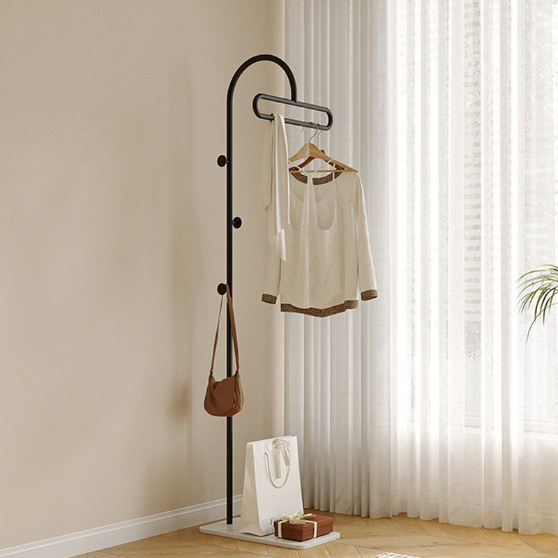 Moderner minimalistischer Hallenbaum aus Eisen und Steinplatte in rechteckiger Form für Schlafzimmer und Wohnzimmer 