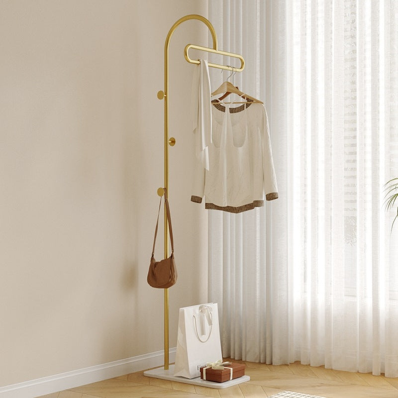 Moderner minimalistischer Hallenbaum aus Eisen und Steinplatte in rechteckiger Form für Schlafzimmer und Wohnzimmer 