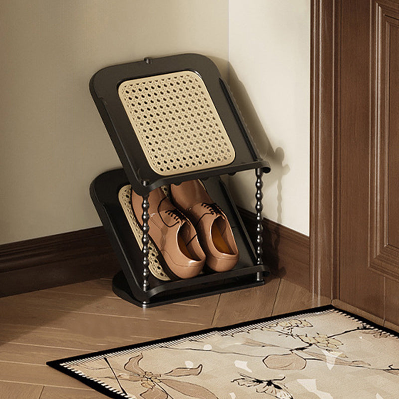 Contemporary Retro PP Rectangular Shoe Storage 2/3/4/5/6/7-Tier &amp; Space-Saving For Entryway