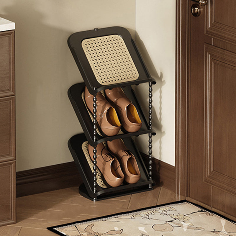 Contemporary Retro PP Rectangular Shoe Storage 2/3/4/5/6/7-Tier &amp; Space-Saving For Entryway