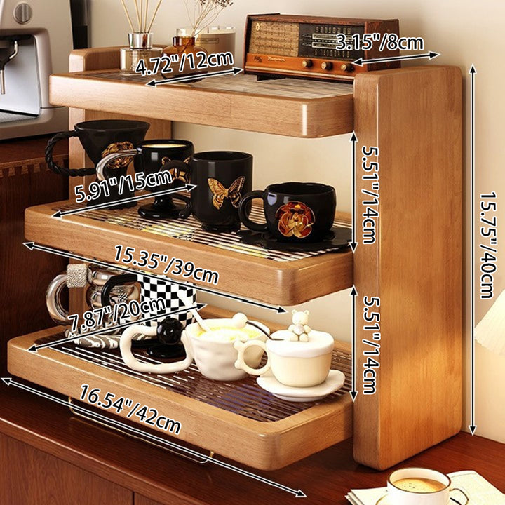 رف تخزين مكتبي مستطيل ثلاثي الطبقات من MDF وأكريليك وحديد بتصميم عصري بسيط لغرفة المعيشة والناموس 