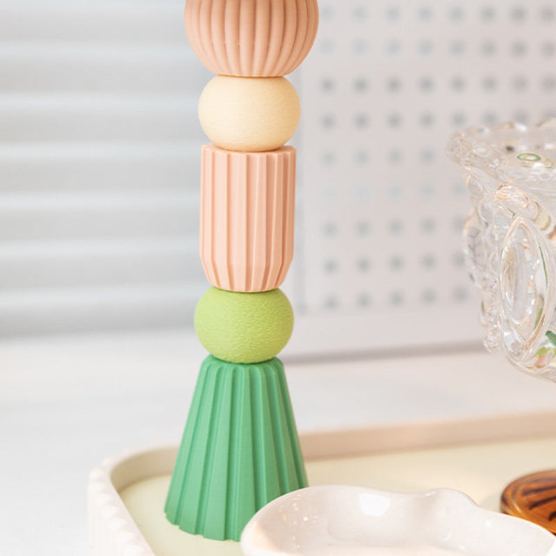Contemporary Creative Plastic Rectangular Desktop Storage Shelf 2-Tier Organizer For Cups, Cosmetics &amp; Perfumes In Living Room &amp; Entryway