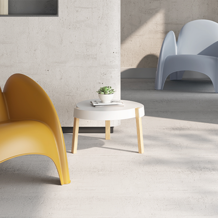 Contemporary White Round Table, Durable PP Tabletop &amp; Solid Beech Wood Legs End Table - Nordic Small Table Two Sizes Optional, Can Be Combined &amp; Matched For Layered Home Decor