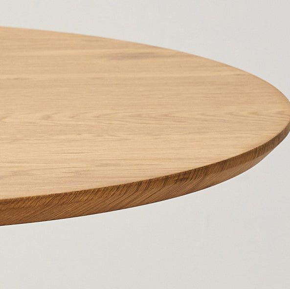 Table basse contemporaine en MDF nordique et fer avec pieds en trompette pour salon et salle à manger 