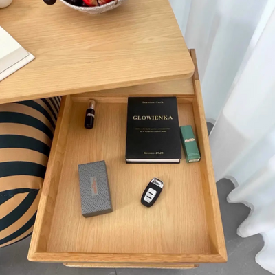 Mesa auxiliar rectangular contemporánea de madera maciza, ratán, vidrio y metal en forma de autobús con 5 gabinetes de almacenamiento y diseño de tapa elevable para sala de estar y dormitorio 