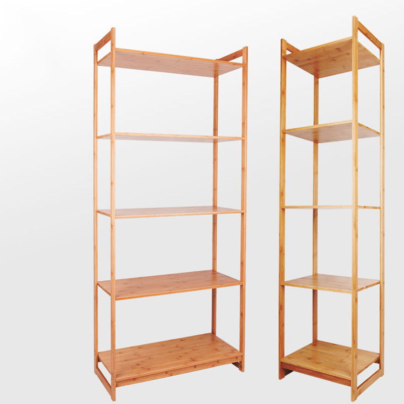 Premium Bamboo 3/4/5-Tier Storage Shelf - Extra Wide &amp; Tall Design For Living Room&amp;Kitchen