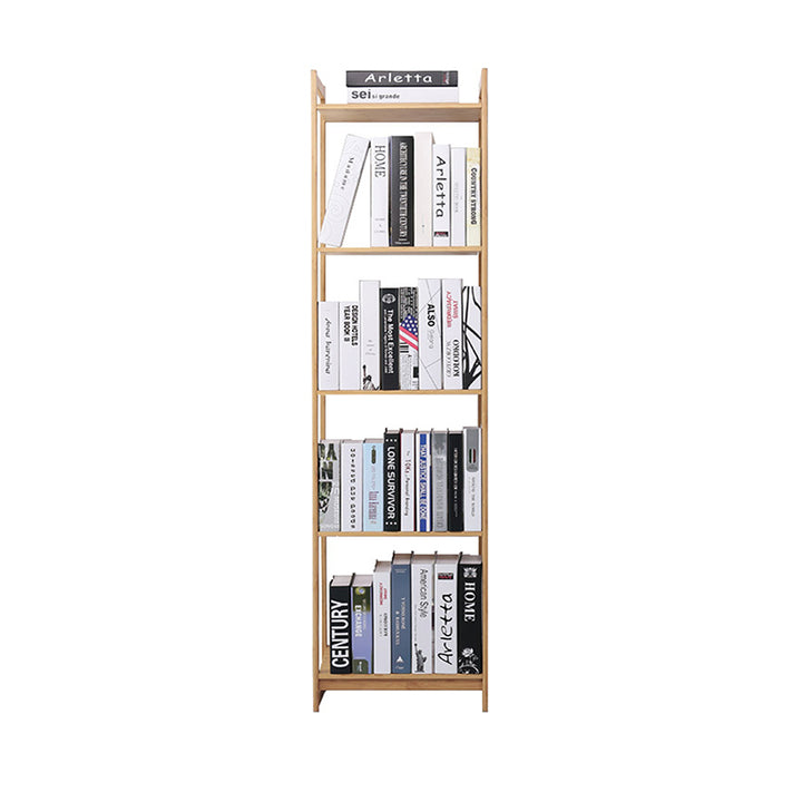 Premium Bamboo 3/4/5-Tier Storage Shelf - Extra Wide &amp; Tall Design For Living Room&amp;Kitchen