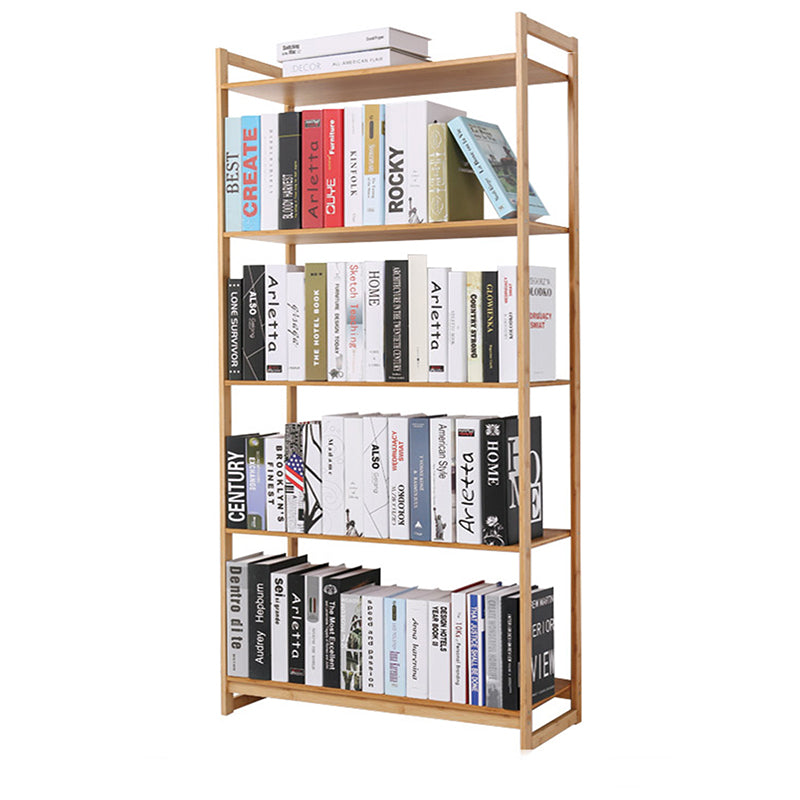 Premium Bamboo 3/4/5-Tier Storage Shelf - Extra Wide &amp; Tall Design For Living Room&amp;Kitchen