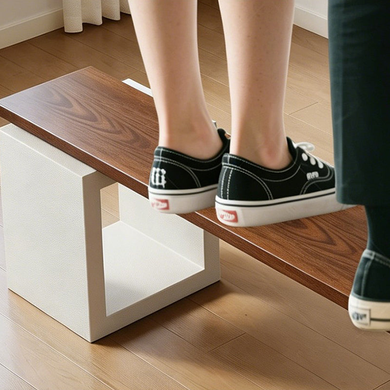 Minimalist Rolling Multi-Tier Storage Shelf - With Adjustable Particleboard Shelves For Kitchen &amp; Living Room