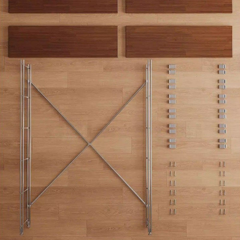 Industrial Rectangular 5/6/7/8/9/10/11-Tier Shoe Storage Rack - With Removable Particleboard Shelves For Entryway