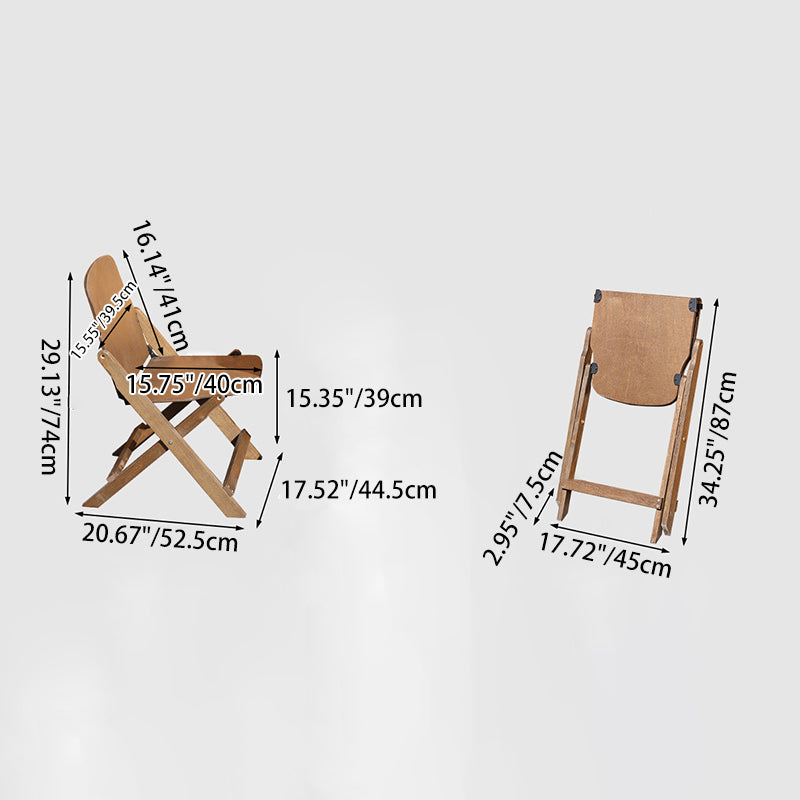 Contemporary Retro Solid Wood & Iron Round Square Coffee Table And Chair Set For Balcony & Living Room
