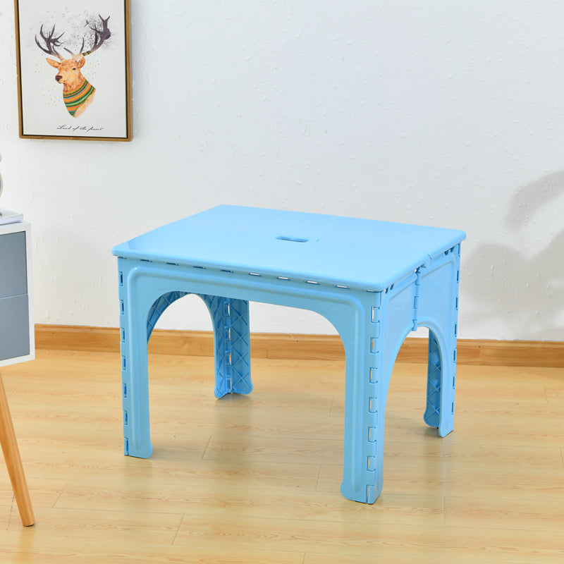 Table et ensemble de chaises pour enfants rectangulaires creux PP minimaliste moderne avec design pliable pour salle à manger ou salon 