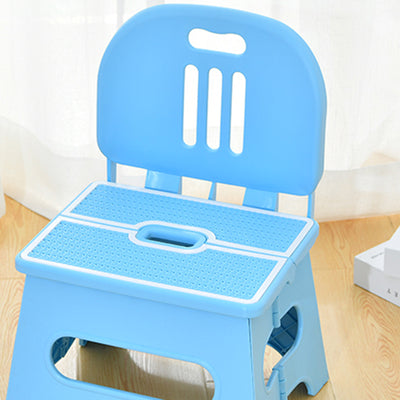 Table et ensemble de chaises pour enfants rectangulaires creux PP minimaliste moderne avec design pliable pour salle à manger ou salon 