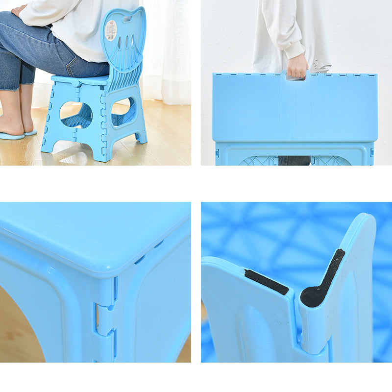 Table et ensemble de chaises pour enfants rectangulaires creux PP minimaliste moderne avec design pliable pour salle à manger ou salon 