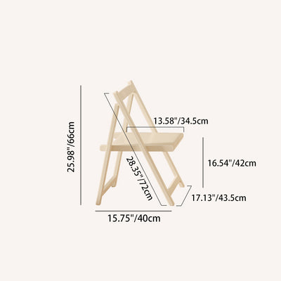 Ensemble de table à manger et chaises pliables et mobiles en bois massif rectangulaire traditionnel français pour 2/3/4/6 places 