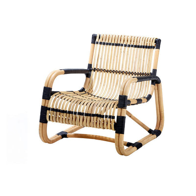 Traditional Japanese Weaving Imitation Rattan Glass Round Coffee Table & Chair Set For Living Room