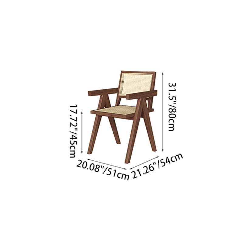 Contemporary Retro Rectangular Solid Wood Acrylic Iron Jackpot Leg Coffee Table & Chair Set For Living Room