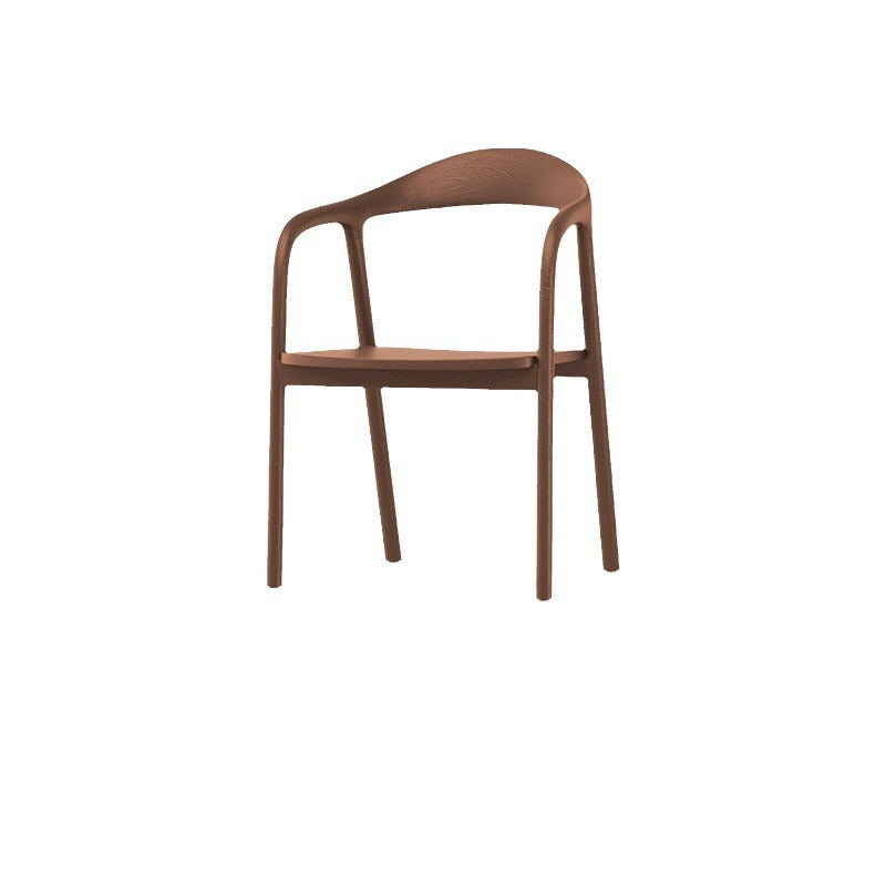 Contemporary Retro Rectangular Solid Wood Acrylic Iron Jackpot Leg Coffee Table & Chair Set For Living Room